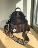 ⁦Denim Backpack 1425⁩ - الصورة ⁦8⁩