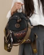 ⁦Denim Backpack 1425⁩ - الصورة ⁦4⁩