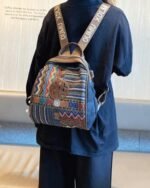 ⁦Denim Backpack 1833⁩ - الصورة ⁦4⁩