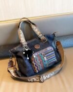 ⁦Denim Shoulder bag 2458⁩ - الصورة ⁦2⁩