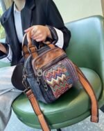 Denim Cross bag 1834 - Image 8