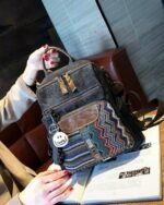 ⁦Denim Backpack 1836⁩ - الصورة ⁦5⁩