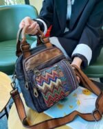 Denim Cross bag 1834 - Image 2