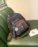 ⁦Denim Backpack 1836⁩ - الصورة ⁦6⁩