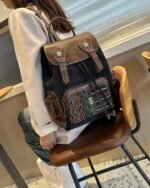 ⁦Denim Backpack 1835⁩ - الصورة ⁦4⁩
